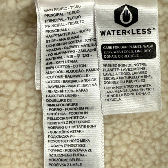 Levis Womens Pink Corduroy Sherpa Lined Original Trucker Jacket Small NEW NWT - Picture 10 of 16